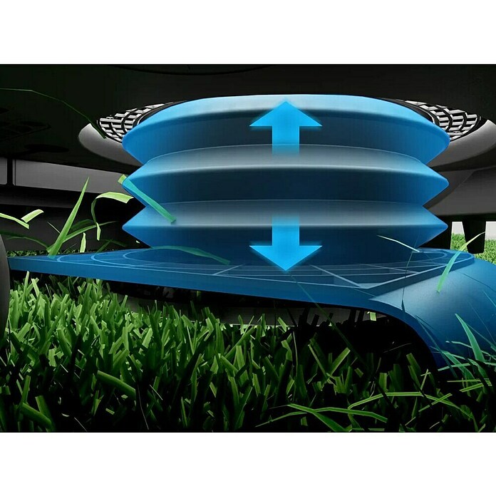 Terramow Set robotske kosilnice Terramow V1000 z garažo  (1.200 m², Širina reza: 20,3 cm, Navigacija s kamero) | 7261 - Mähroboter | IAEA - Rasenmäher | IAE - Gartenmotorgeräte | IA - Gartenhartware | I - Stadtgarten | BAUHAUS