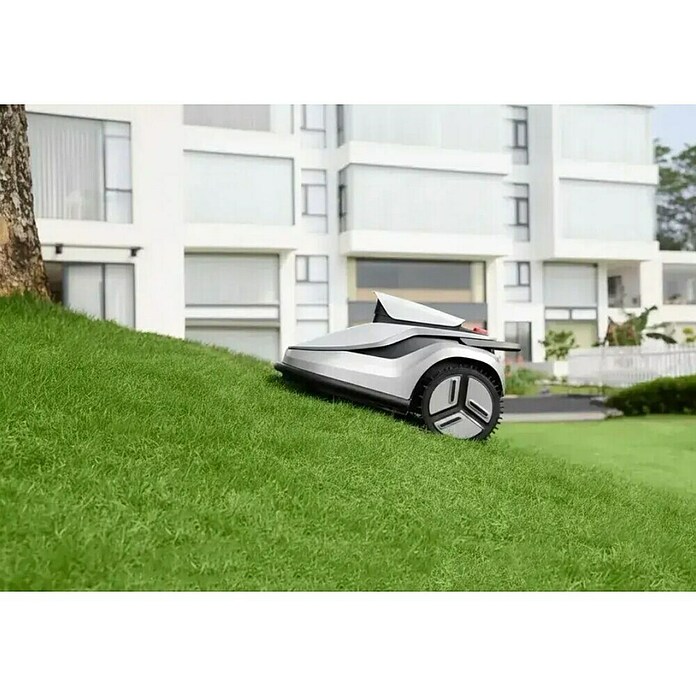 Terramow Set robotske kosilnice Terramow V600 z garažo  (600 m², Širina reza: 20,3 cm, Navigacija s kamero) | 7261 - Mähroboter | IAEA - Rasenmäher | IAE - Gartenmotorgeräte | IA - Gartenhartware | I - Stadtgarten | BAUHAUS