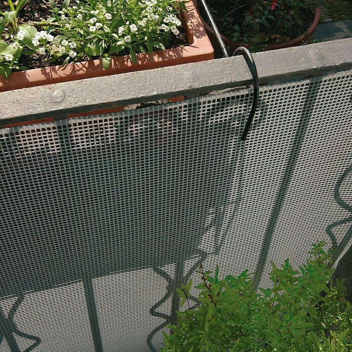 Tenax Malla protectora Quadra 05 (L x Al: 5 x 1 m, Plata) | BAUHAUS