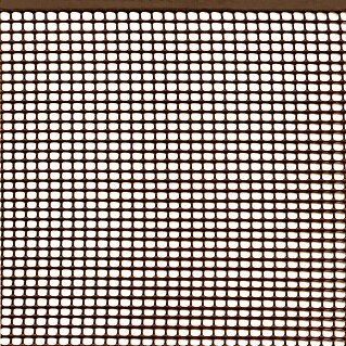 Tenax Malla protectora Quadra 05 (L x Al: 5 x 1 m, Marrón)
