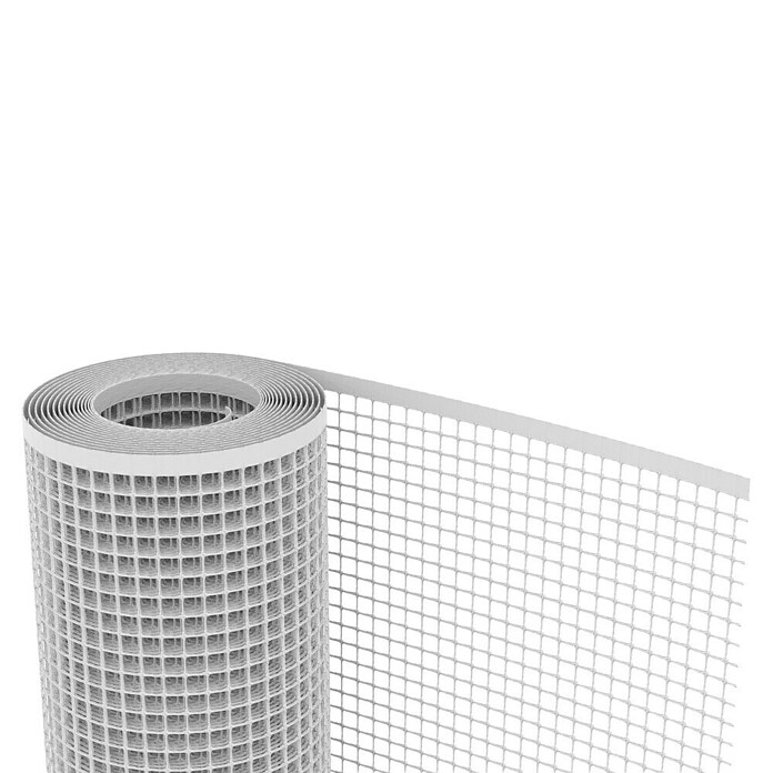 Tenax Malla protectora Quadra 20 (L x Al: 5 x 1 m, Plata) | BAUHAUS