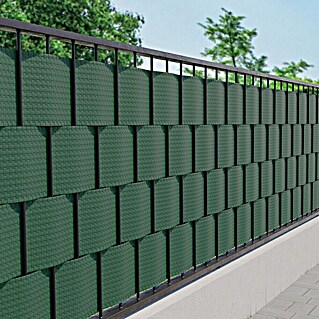 Tenax Malla de ocultación Flexi (205 x 19 cm, Verde)
