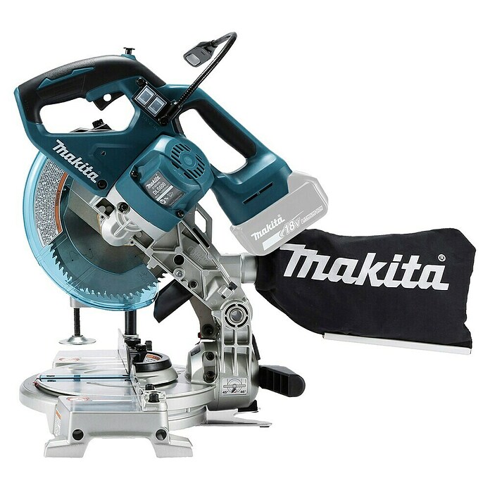 Makita Ingletadora de batería (18 V, Sin batería, Número de revoluciones de marcha en vacío: 5.000 r.p.m.)