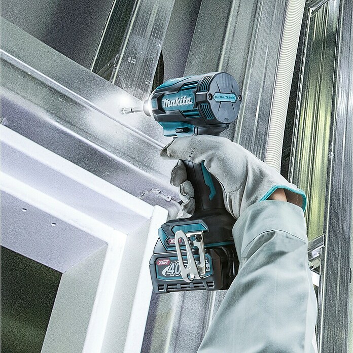 Makita XGT 40V max. Llave de impacto de batería TD001GZ (40 V, Sin batería) | BAUHAUS
