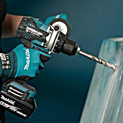 Makita LXT 18V Taladro atornillador percutor de batería DHP492RTJ (18 V, 2 baterías, 5 Ah, 130 Nm) | BAUHAUS
