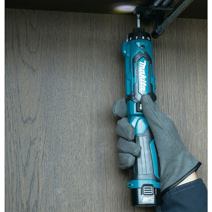 Makita Akku-Knickschrauber (7,2 V, 2 Akkus, 1,5 Ah, Leerlaufdrehzahl: 200 U/min - 650 U/min)
