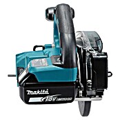 Makita LXT 18V Sierra circular de batería DCS553RTJ (18 V, 2 baterías, 5 Ah) | BAUHAUS