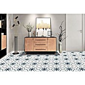 Suelo vinílico SPC Hidráulico Guell (1.200 x 600 x 5 mm, Azul/Blanco, Resistente al agua) | BAUHAUS