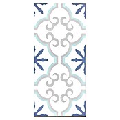 Suelo vinílico SPC Hidráulico Guell (1.200 x 600 x 5 mm, Azul/Blanco, Resistente al agua) | BAUHAUS