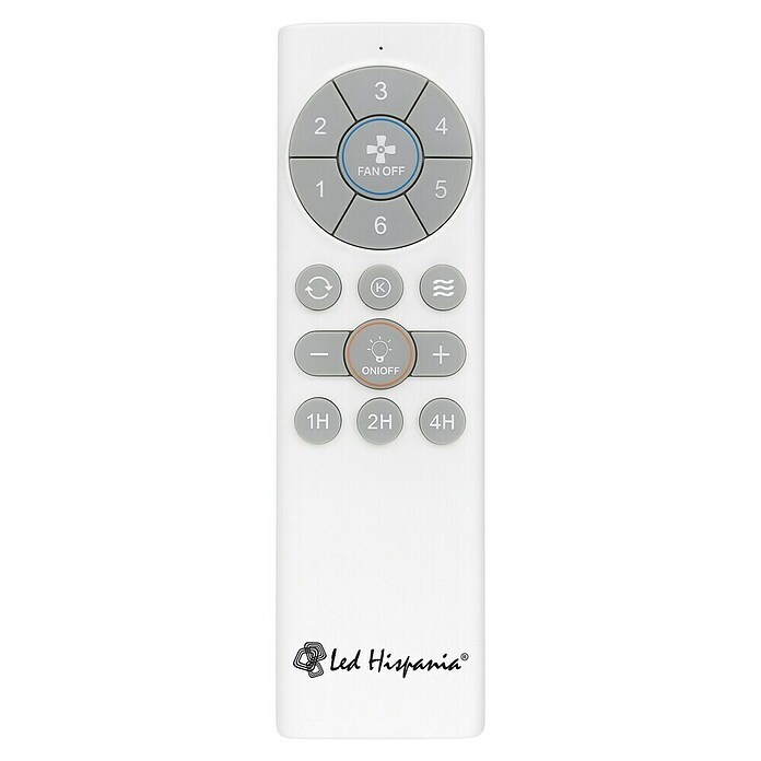 Led Hispania Ventilador de techo Alisio (Blanco, 106 cm, 30,7 W, Blanco cálido) | BAUHAUS