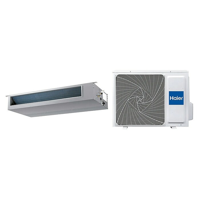 Haier Aire acondicionado por conductos AD125S2SM9FA (12.300 W, 12.700 W, Tamaño de la estancia: 90 m² - 120 m²) | BAUHAUS