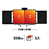 Blackstone Plinski žar z zračno fritezo 28''  (Površina za peko (Š x G): 73 x 46 cm, 9,96 kW) | 8313 - Gasgrill Marke | ICGA - Grillgeräte | ICG - Grillgeräte / Grillzubehör | IC - Freizeit im Garten | I - Stadtgarten | BAUHAUS