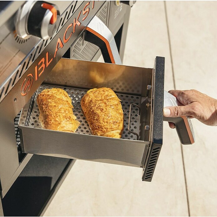 Blackstone Plinski žar z zračno fritezo 28''  (Površina za peko (Š x G): 73 x 46 cm, 9,96 kW) | 8313 - Gasgrill Marke | ICGA - Grillgeräte | ICG - Grillgeräte / Grillzubehör | IC - Freizeit im Garten | I - Stadtgarten | BAUHAUS