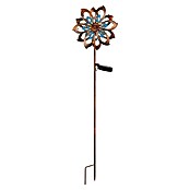 Globo Dekorativna solarna svjetiljka  (D x Š x V: 22,5 x 12 x 92 cm, Topla bijela, IP44, Zlatno-plava) | BAUHAUS