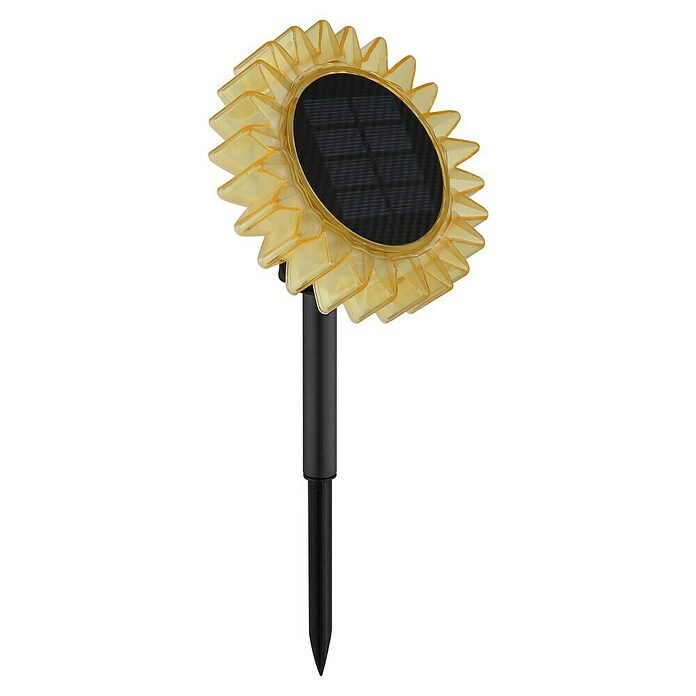 Globo Dekorativna solarna svjetiljka Suncokret  (Boja svjetla: Topla bijela, LED, Visina: 29,5 cm) | BAUHAUS