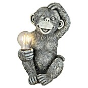 Globo Dekorativna solarna svjetiljka Monkey  (Boja svjetla: Topla bijela, LED, Visina: 27,5 cm) | BAUHAUS