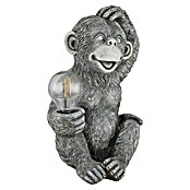 Globo Dekorativna solarna svjetiljka Monkey  (Boja svjetla: Topla bijela, LED, Visina: 27,5 cm) | BAUHAUS