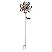Globo Dekorativna solarna svjetiljka  (D x Š x V: 22,5 x 12 x 92 cm, Topla bijela, IP44, Zlatno-plava) | BAUHAUS