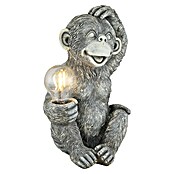 Globo Dekorativna solarna svjetiljka Monkey  (Boja svjetla: Topla bijela, LED, Visina: 27,5 cm) | BAUHAUS