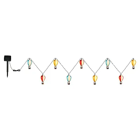 Globo  LED-Solar-Lichterkette Heißluftballons
