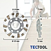 Berg Tectool Diamant-Schleifteller (Durchmesser: 125 mm, Geeignet für: Farbe) | BAUHAUS