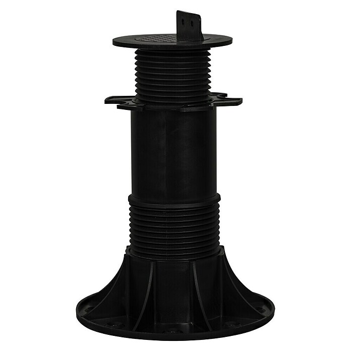 Stelzlager mit Fuß (Höhenverstellung: 140 mm - 220 mm, Kunststoff) | BAUHAUS