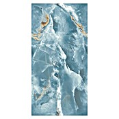 Momastela Feinsteinzeugfliese Continua Onyx Acqua (120 x 60 cm, Türkis, Hochglänzend) | BAUHAUS