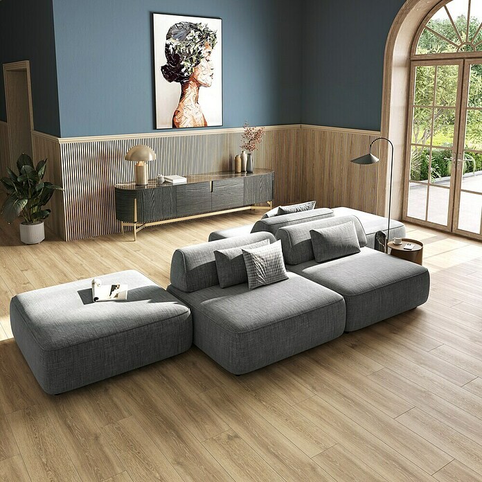 Momastela Feinsteinzeugfliese Heartwood (120 x 23 cm, Miele, Matt) | BAUHAUS
