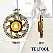 Berg Tectool Diamant-Schleifteller (Durchmesser: 125 mm, Geeignet für: Beton) | BAUHAUS