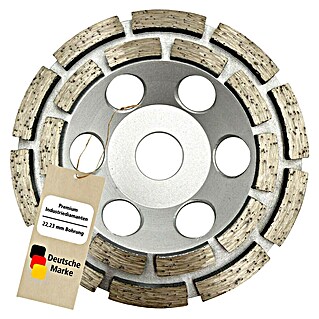 DT-DIATOOL Diamantschleifscheibe – 85x15mm, Körnung #60, Für Marmor & Granit, Bohrung 22,23mm, Nass/trocken, Für Winkelschleifer