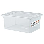 BAUHAUS Caja de almacenaje (L x An x Al: 18 x 25 x 18 cm, Plástico, Transparente, 3 l) | BAUHAUS
