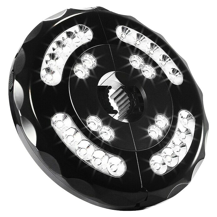 Uirax Luz LED para sombrillas (Diámetro: 20 cm, 200 lm, Blanco cálido) | BAUHAUS