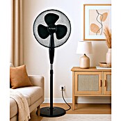 Fulmo Ventilador de pie Ventus (Negro, 43 cm, 120 cm) | BAUHAUS