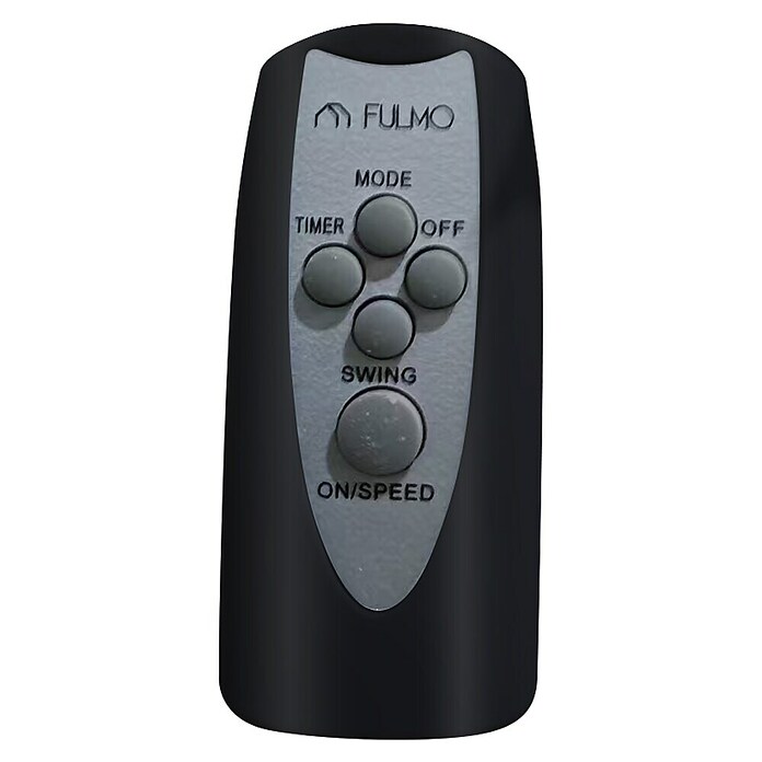 Fulmo Ventilador de pie Ventus (Negro, 43 cm, 120 cm) | BAUHAUS