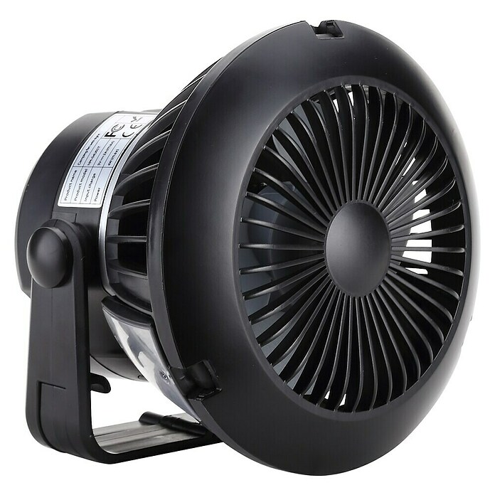 Fulmo Ventilador de suelo Bentu (Negro, 140 cm, Blanco cálido) | BAUHAUS