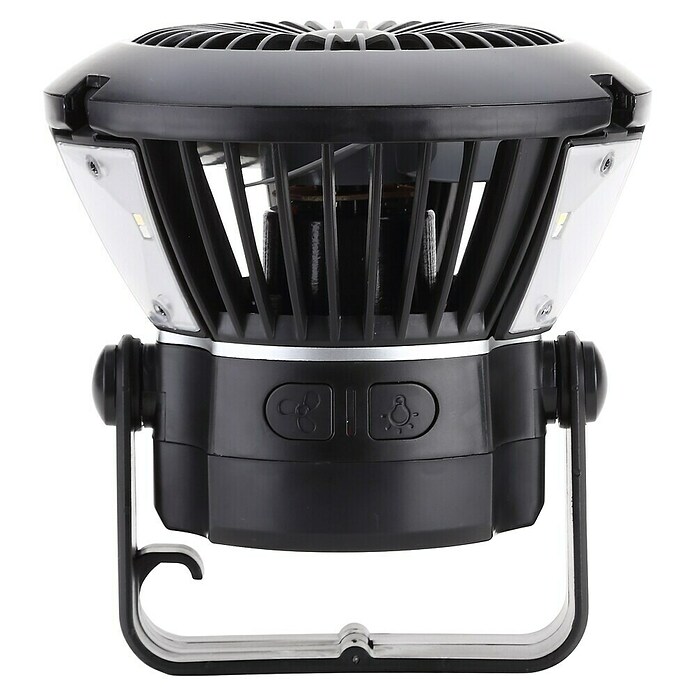 Fulmo Ventilador de suelo Bentu (Negro, 140 cm, Blanco cálido) | BAUHAUS