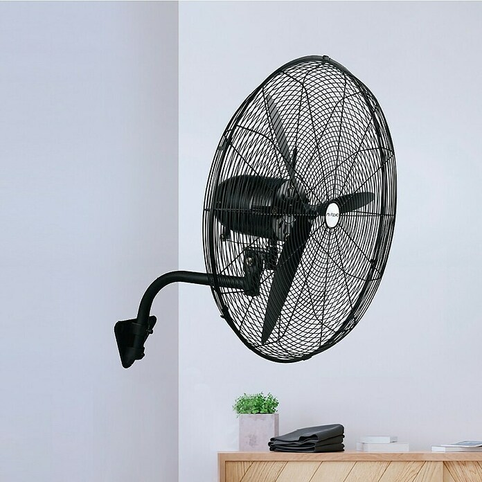 Fulmo Ventilador de pared Mistral XL (Negro, 70 cm) | BAUHAUS