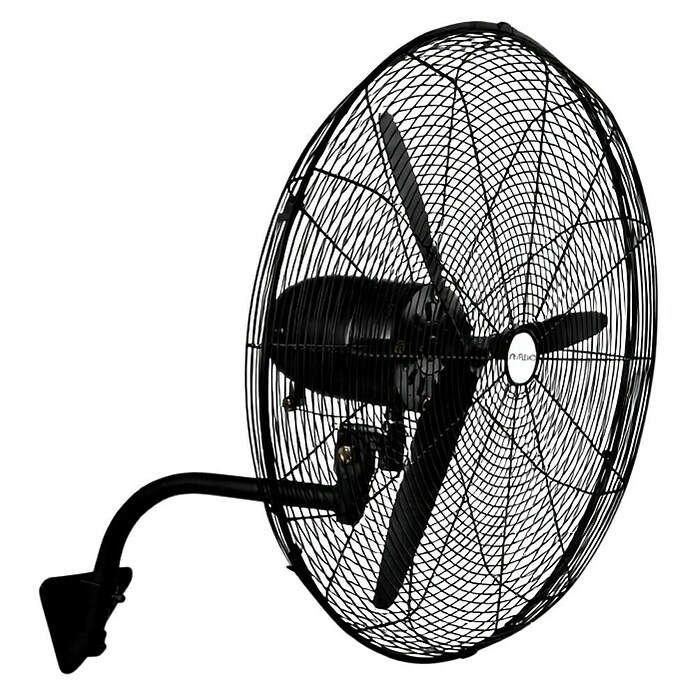 Fulmo Ventilador de pared Mistral XL (Negro, 70 cm) | BAUHAUS