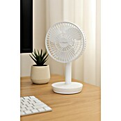 Fulmo Ventilador de sobremesa Voria (Blanco, 16,5 cm) | BAUHAUS