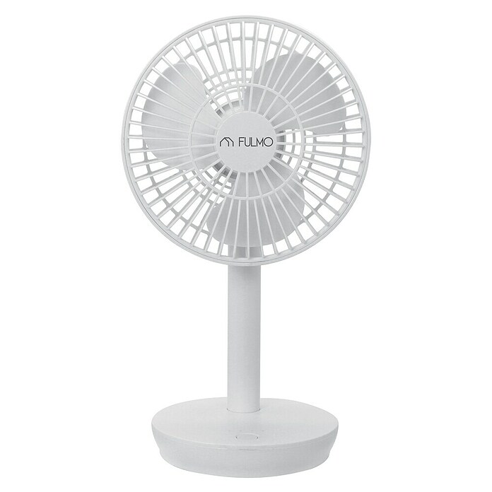 Fulmo Ventilador de sobremesa Voria (Blanco, 16,5 cm) | BAUHAUS