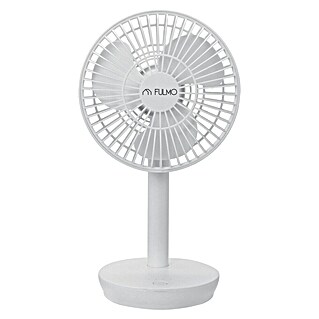 Fulmo Ventilador de sobremesa Voria (Blanco, 16,5 cm)