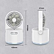 Fulmo Ventilador de sobremesa Nexo (Blanco, 10,5 cm) | BAUHAUS
