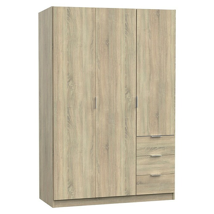 Muebles Pitarch Turín Armario para ropa (L x An x Al: 50 x 120 x 180 cm, Roble, Espesor: 16 mm) | BAUHAUS