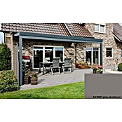Gardendreams Terrassenüberdachung Elegance (B x T: 600 x 305,5 cm, Graualuminium, Verbundsicherheitsglas (VSG), Klar) | BAUHAUS