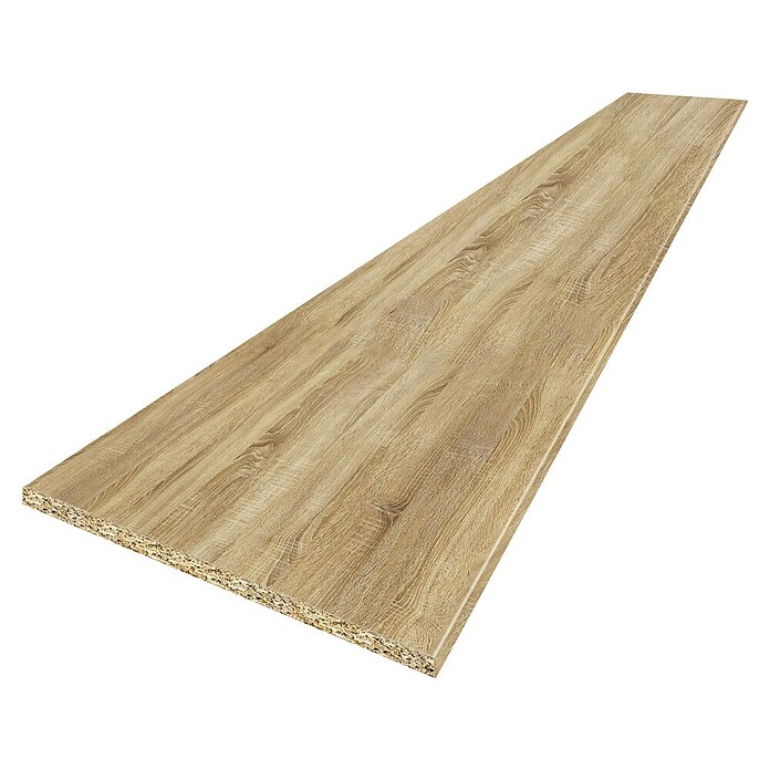 Kaindl Arbeitsplatte PE (L x B x S: 260 cm x 60 cm x 28 mm, Sonoma Eiche) | BAUHAUS