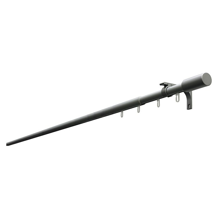 Gardinia Gardinenstange (Aluminium, Grau, Verschiebbar, 100 cm) | BAUHAUS
