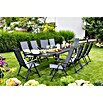 Sunfun Gartentisch Maja XXL (L x B: 280 x 100 cm, Glas)