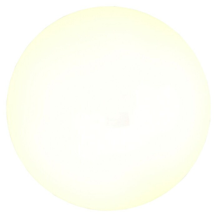 LED-Deckenleuchte rund Viora (9 W, Ø x H: 27 x 7 cm, Farbe Schirm: Weiß) | BAUHAUS