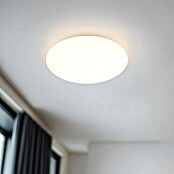LED-Deckenleuchte rund Viora (9 W, Ø x H: 27 x 7 cm, Farbe Schirm: Weiß) | BAUHAUS