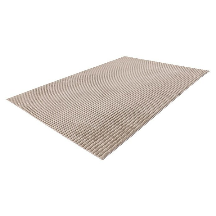 Hochflorteppich Plush (Taupe, 170 x 120 cm, 100% Polyester) | BAUHAUS